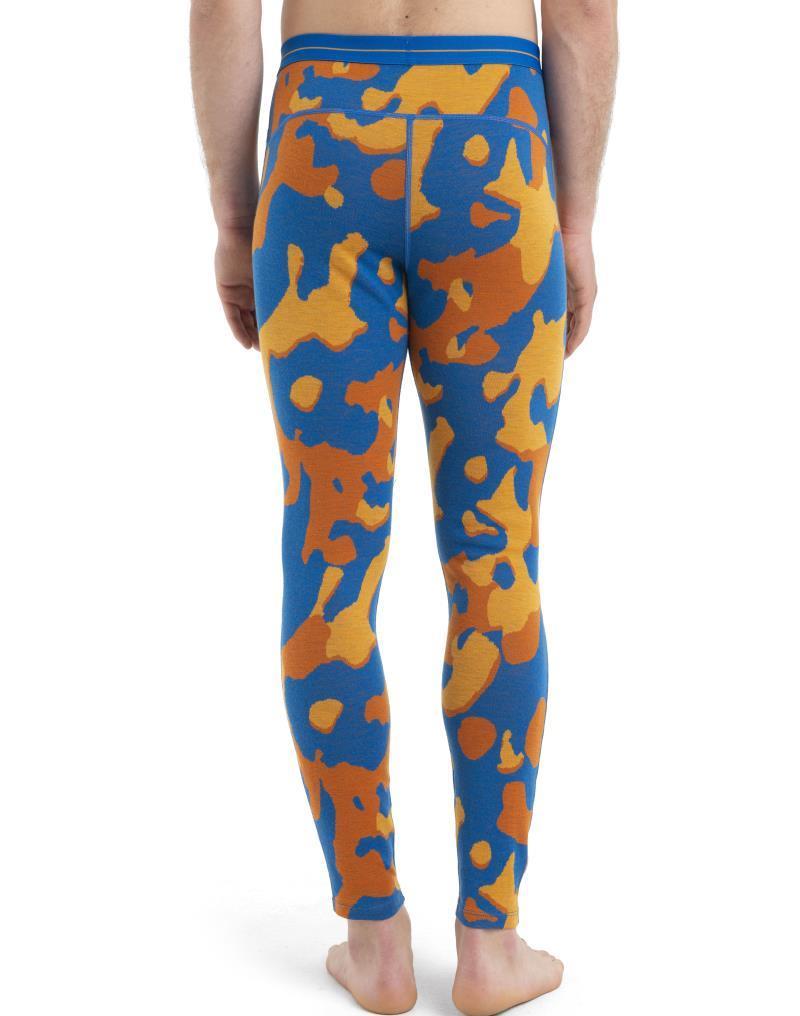 Merino 260 Vertex Leggings - Natural Camo - Mens - Lazurite / Solar / Earth - Jacquard 4