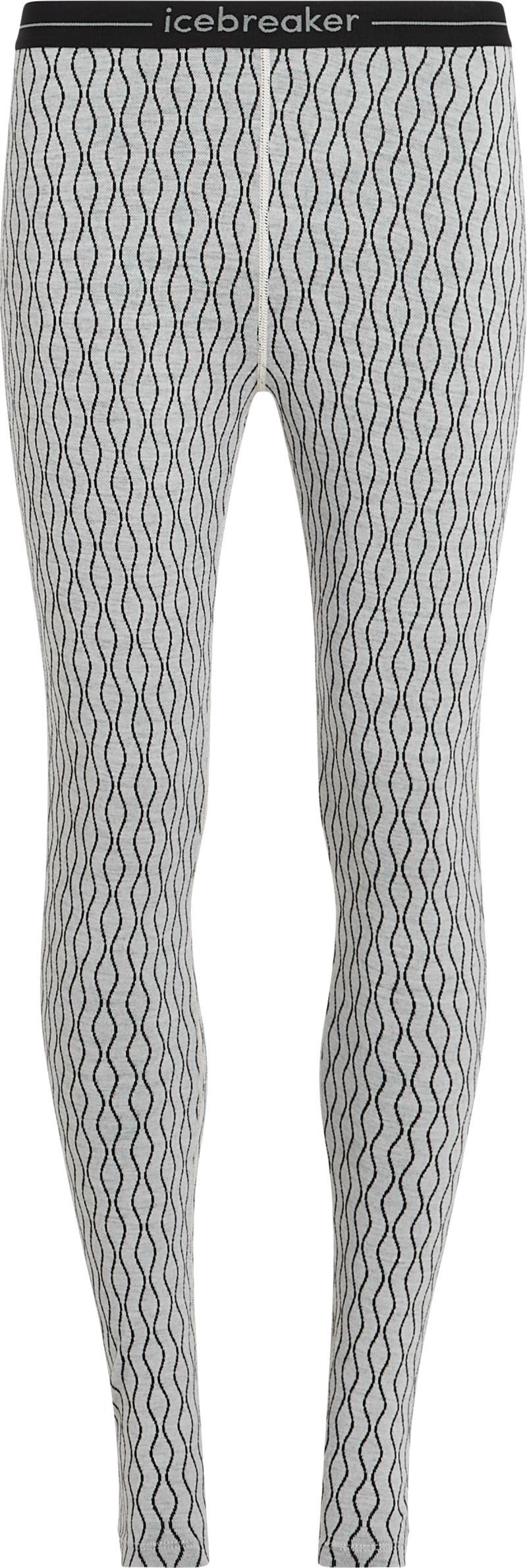 Merino 260 Vertex Leggings - On-Piste - Womens - Snow / Black / Jacquard 1