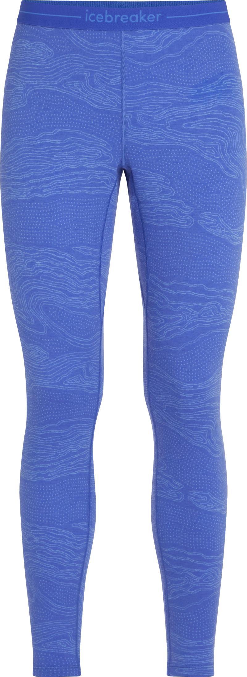 Merino 260 Vertex Leggings - Snow Guide - Mens - Brilliant / Baja / Jacquard 1