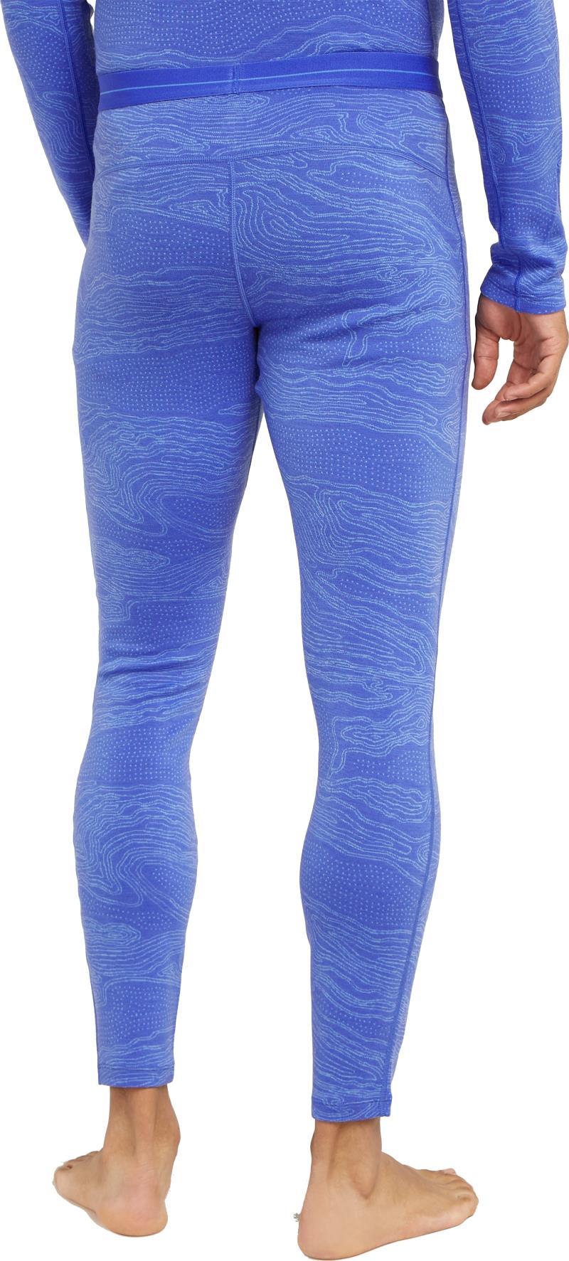 Merino 260 Vertex Leggings - Snow Guide - Mens - Brilliant / Baja / Jacquard 3