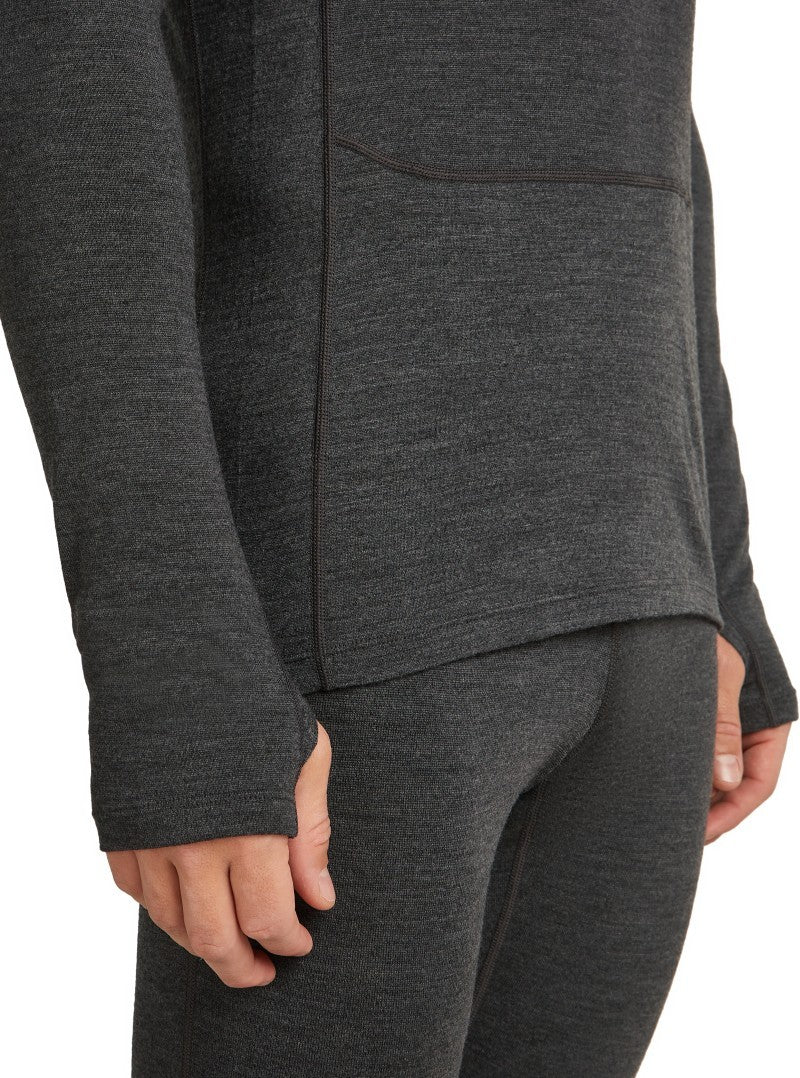 Merino 260 ZoneKnit LS Crewe - Mens - loden / lichen / cb 1