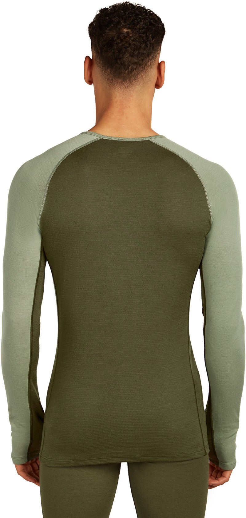 Merino 260 ZoneKnit LS Crewe - Mens - loden / lichen / cb 1