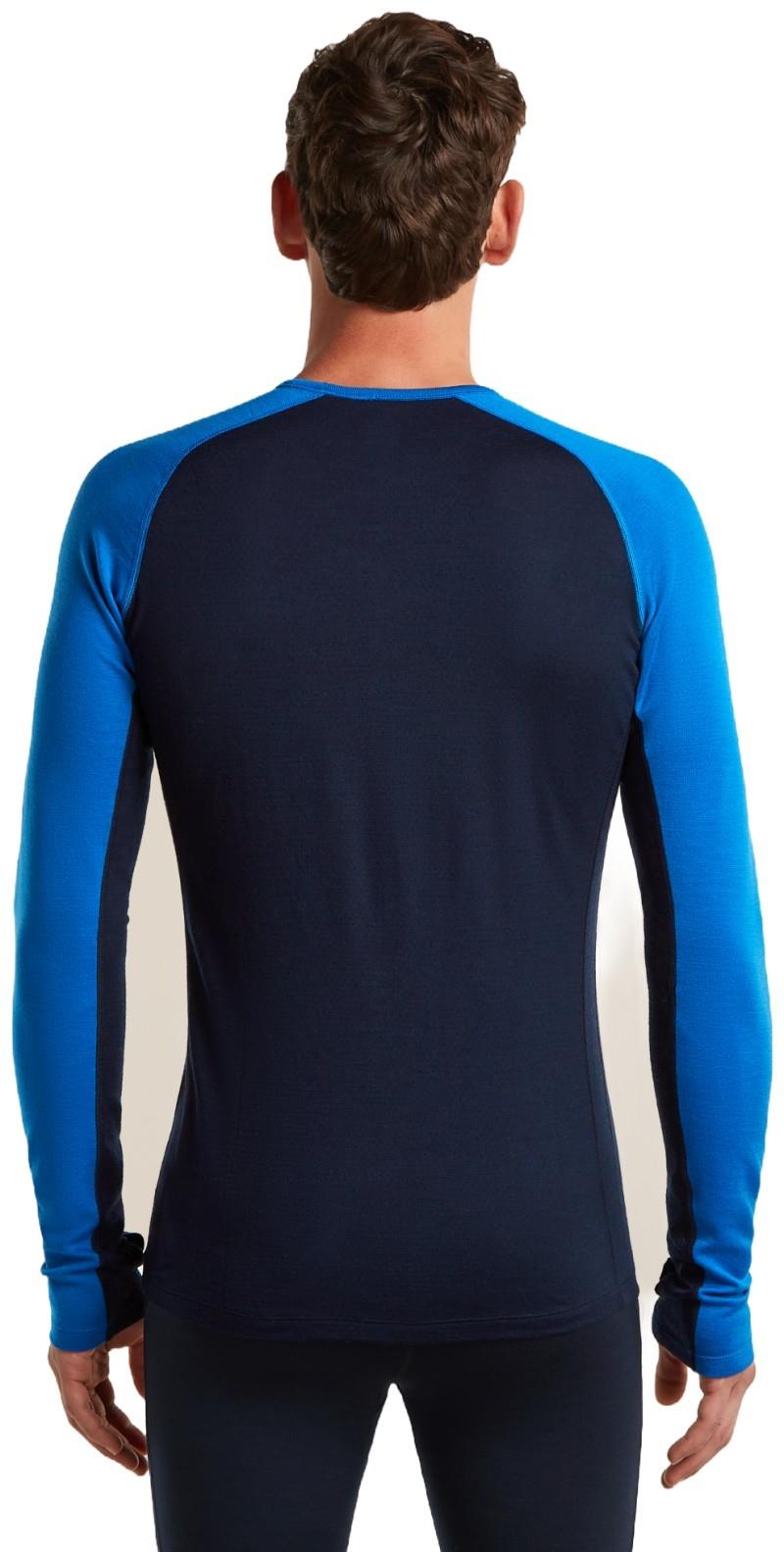 Merino 260 ZoneKnit LS Crewe - Mens - midnight navy / lazurite / cb 1