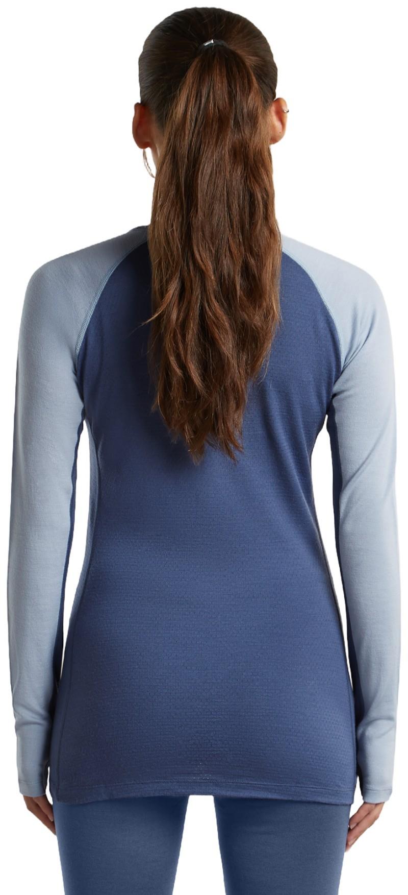 Merino 260 ZoneKnit LS Crewe - Womens - dawn / zinc blue / cb 1