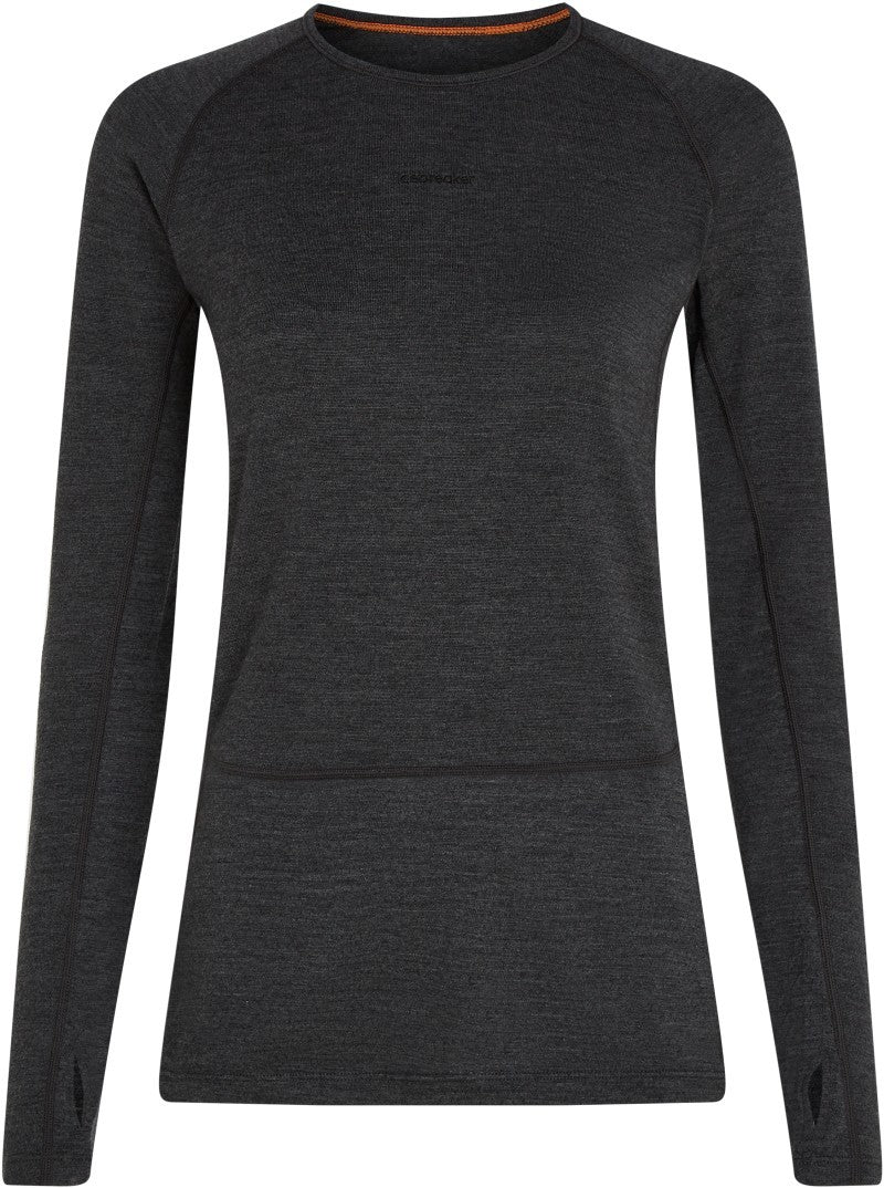 Merino 260 ZoneKnit LS Crewe - Womens - jet heather 1