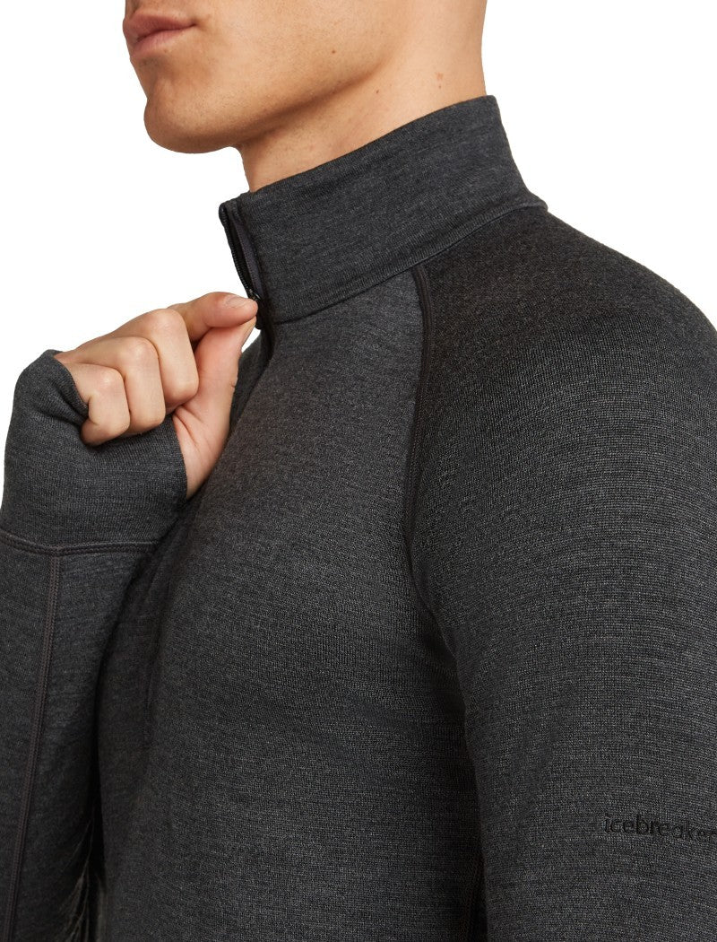 Merino 260 ZoneKnit LS Half Zip - Mens - loden / lichen / cb 1