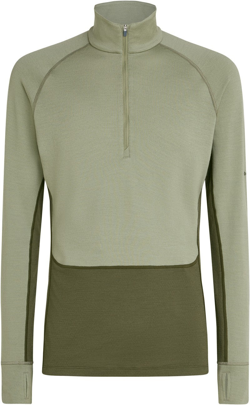 Merino 260 ZoneKnit LS Half Zip - Mens - loden / lichen / cb 1