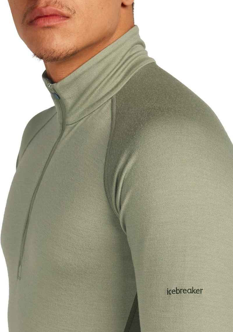 Merino 260 ZoneKnit LS Half Zip - Mens - loden / lichen / cb 1