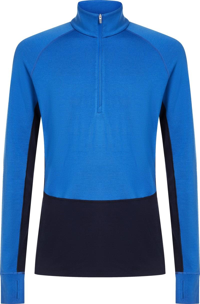 Merino 260 ZoneKnit LS Half Zip - Mens - midnight navy / lazurite / cb 1