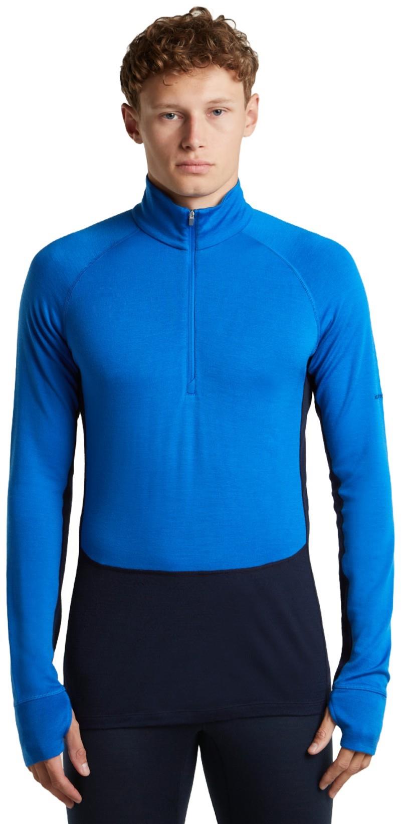 Merino 260 ZoneKnit LS Half Zip - Mens - midnight navy / lazurite / cb 1