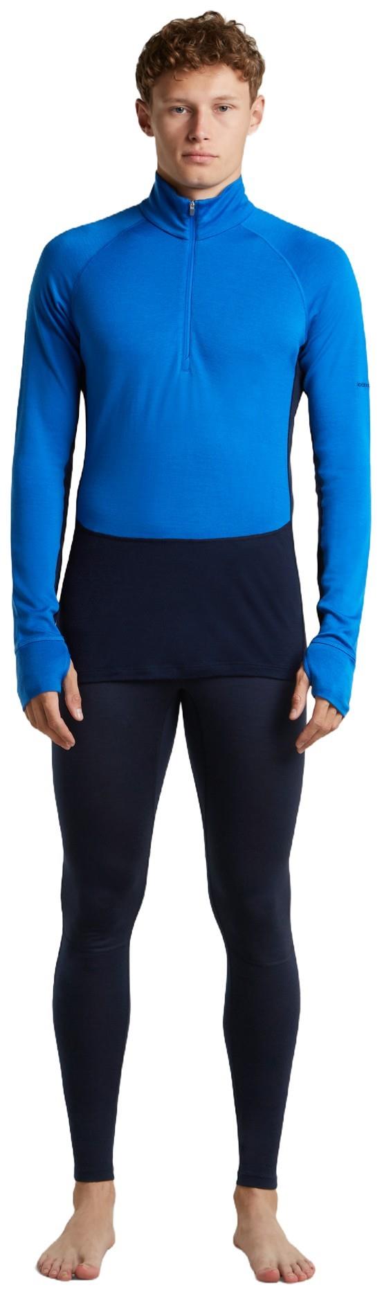 Merino 260 ZoneKnit LS Half Zip - Mens - midnight navy / lazurite / cb 1