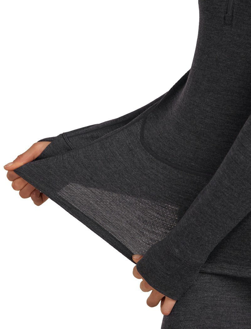 Merino 260 ZoneKnit LS Half Zip - Womens -  1