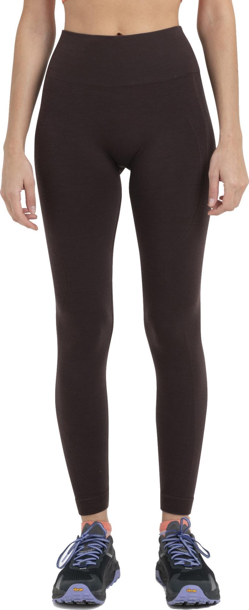 Merino 260 Zoneknit Seamless 25" Tights - Womens - Bittersweet 1
