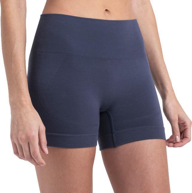 Merino 260 Zoneknit Seamless 4" Shorts - Womens - Graphite 1