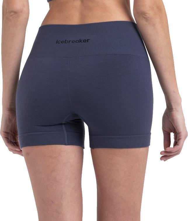Merino 260 Zoneknit Seamless 4" Shorts - Womens - Graphite 2
