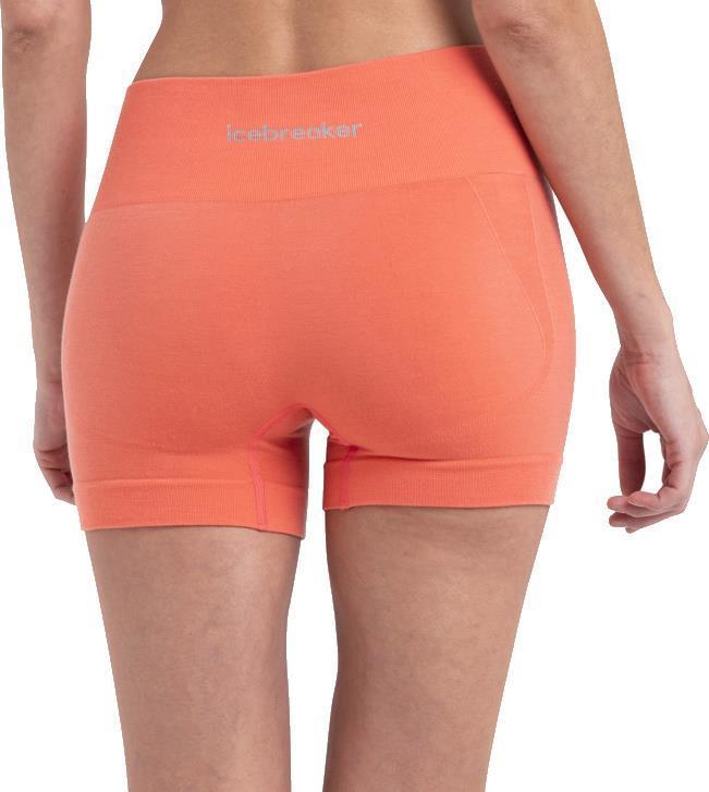 Merino 260 Zoneknit Seamless 4" Shorts - Womens - Tang 2