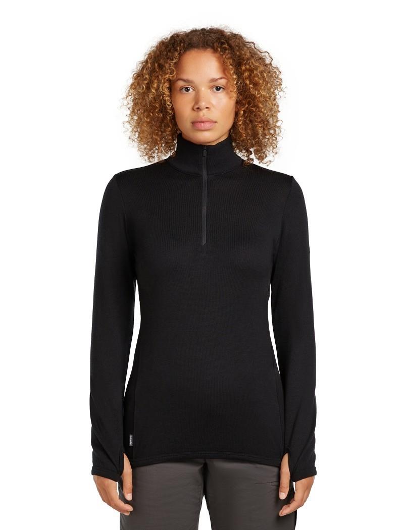 Merino 300 Original LS Half Zip - Womens - black 1