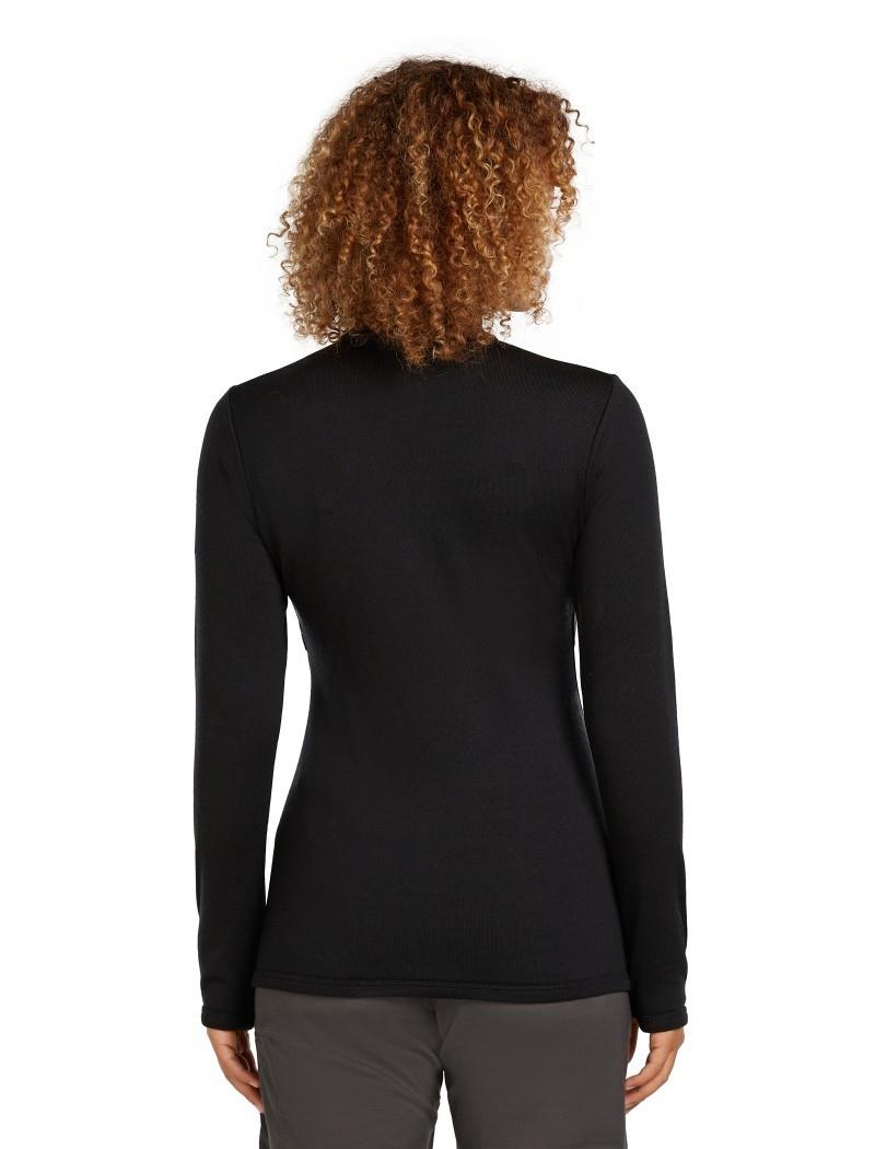 Merino 300 Original LS Half Zip - Womens - black 1