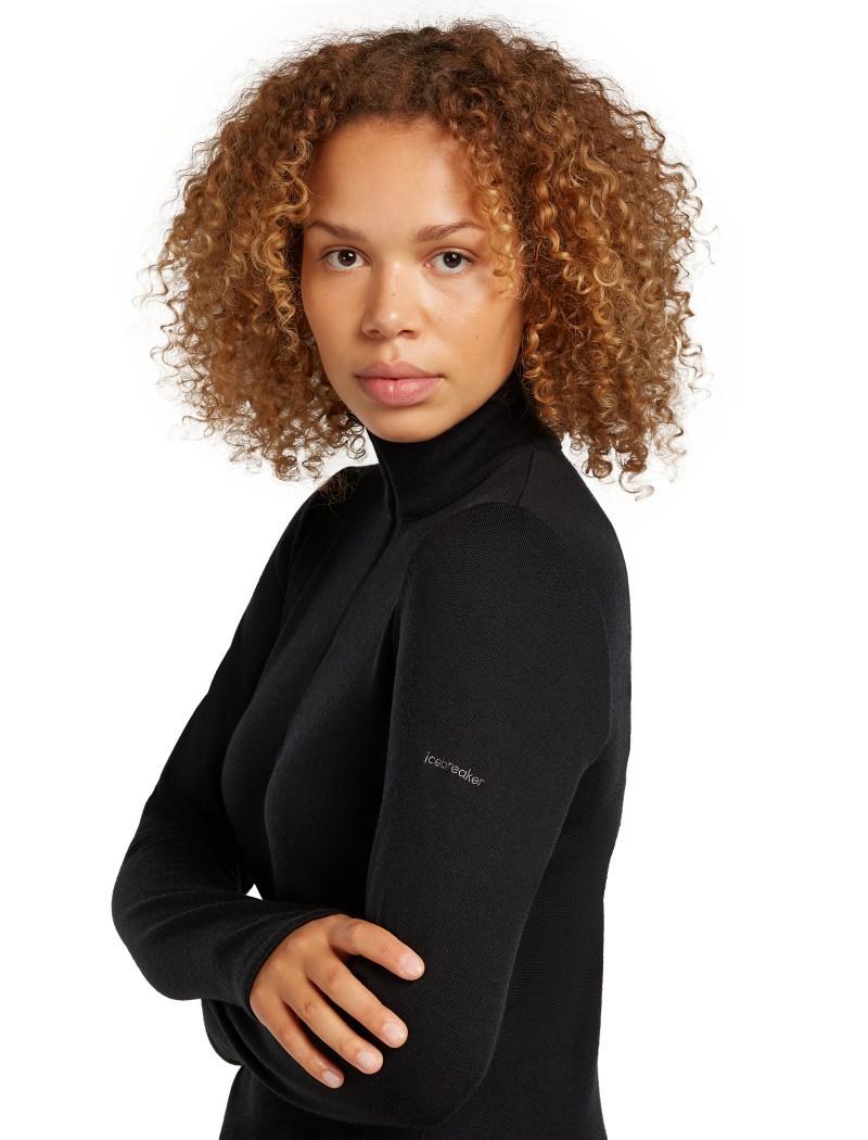 Merino 300 Original LS Half Zip - Womens - black 1