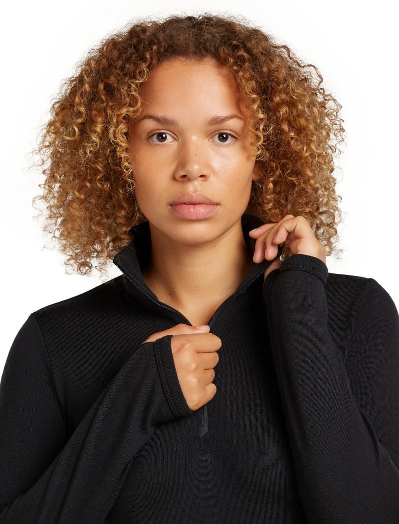 Merino 300 Original LS Half Zip - Womens - black 1