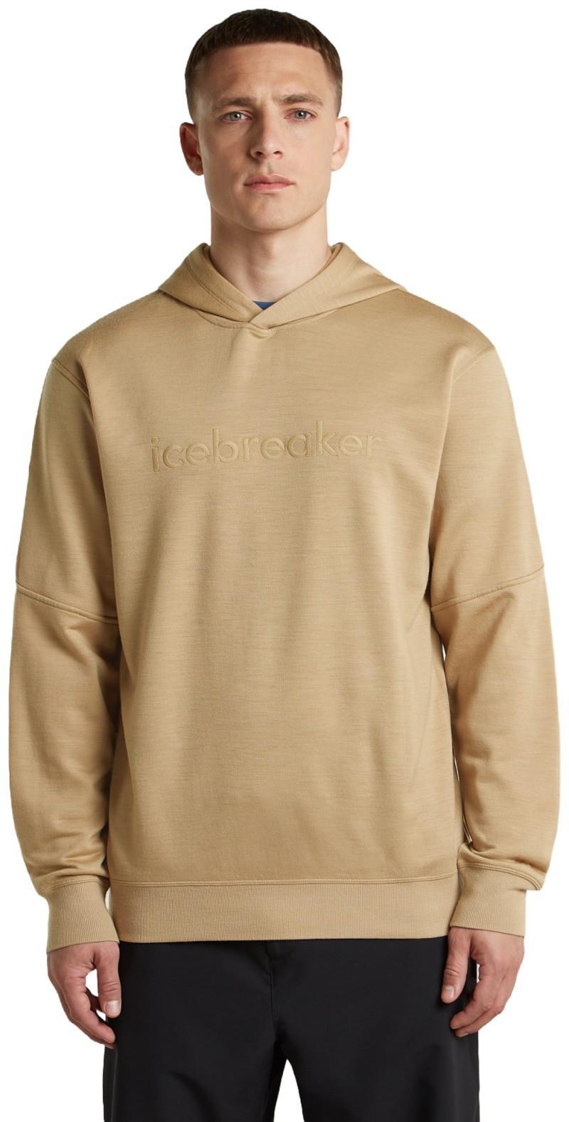 Merino 360 Realfleece Elemental LS Hoodie - Mens - cumin 1