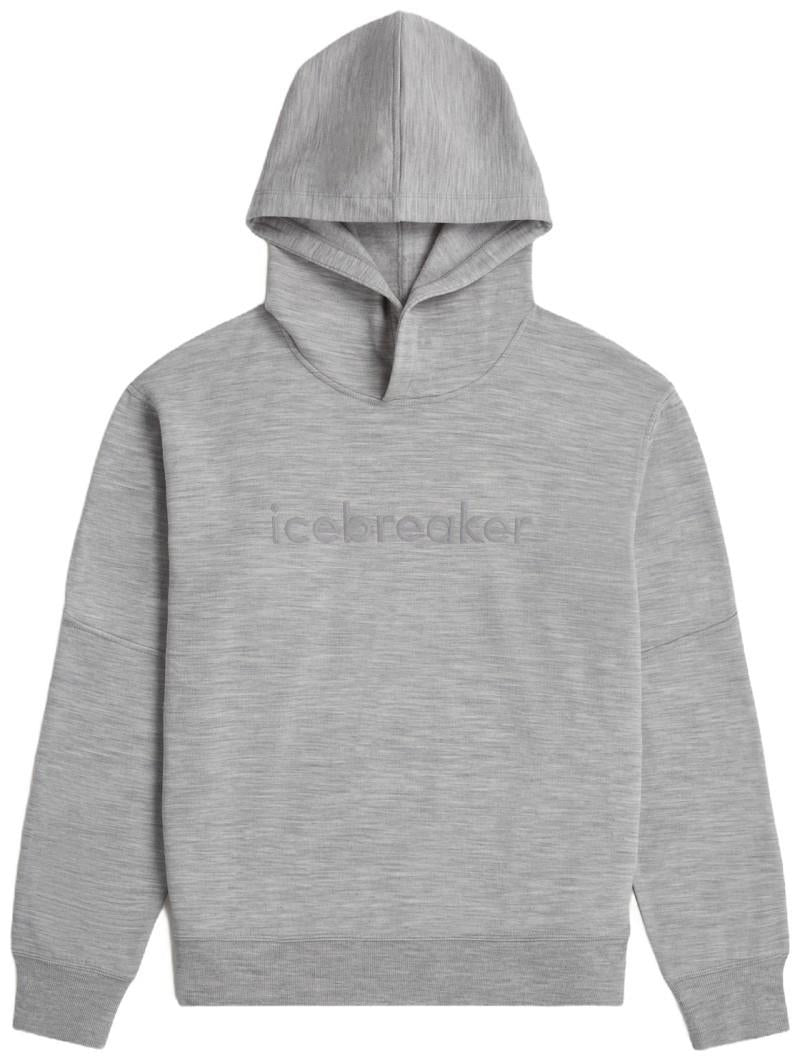 Merino 360 Realfleece Elemental LS Hoodie - Womens - metro heather 1