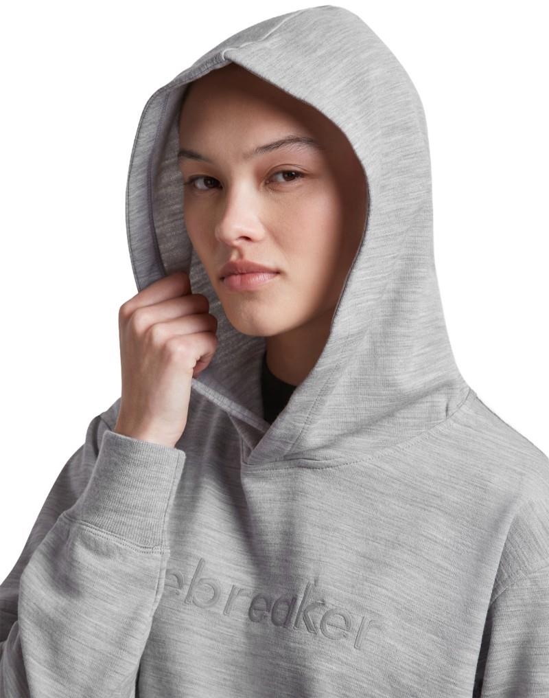 Merino 360 Realfleece Elemental LS Hoodie - Womens - metro heather 1