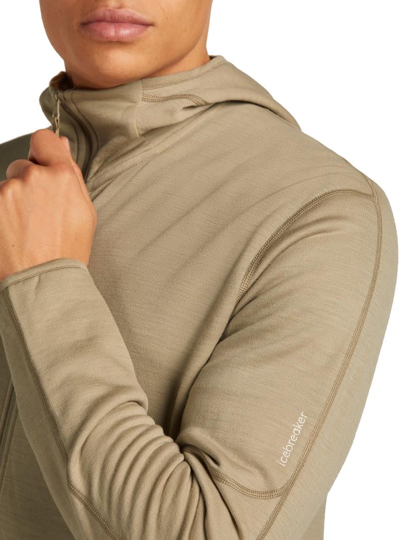 Merino 360 Realfleece Elemental LS Zip Hoodie - Mens - flagstone 1