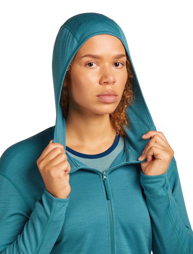 Merino 360 Realfleece Elemental LS Zip Hoodie - Womens -  1