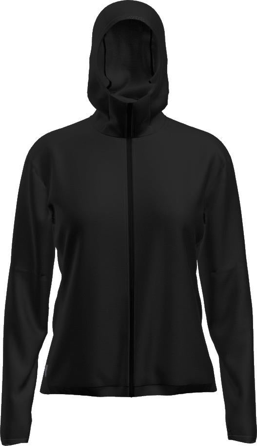 Merino 360 Realfleece Elemental LS Zip Hoodie - Womens - black 1