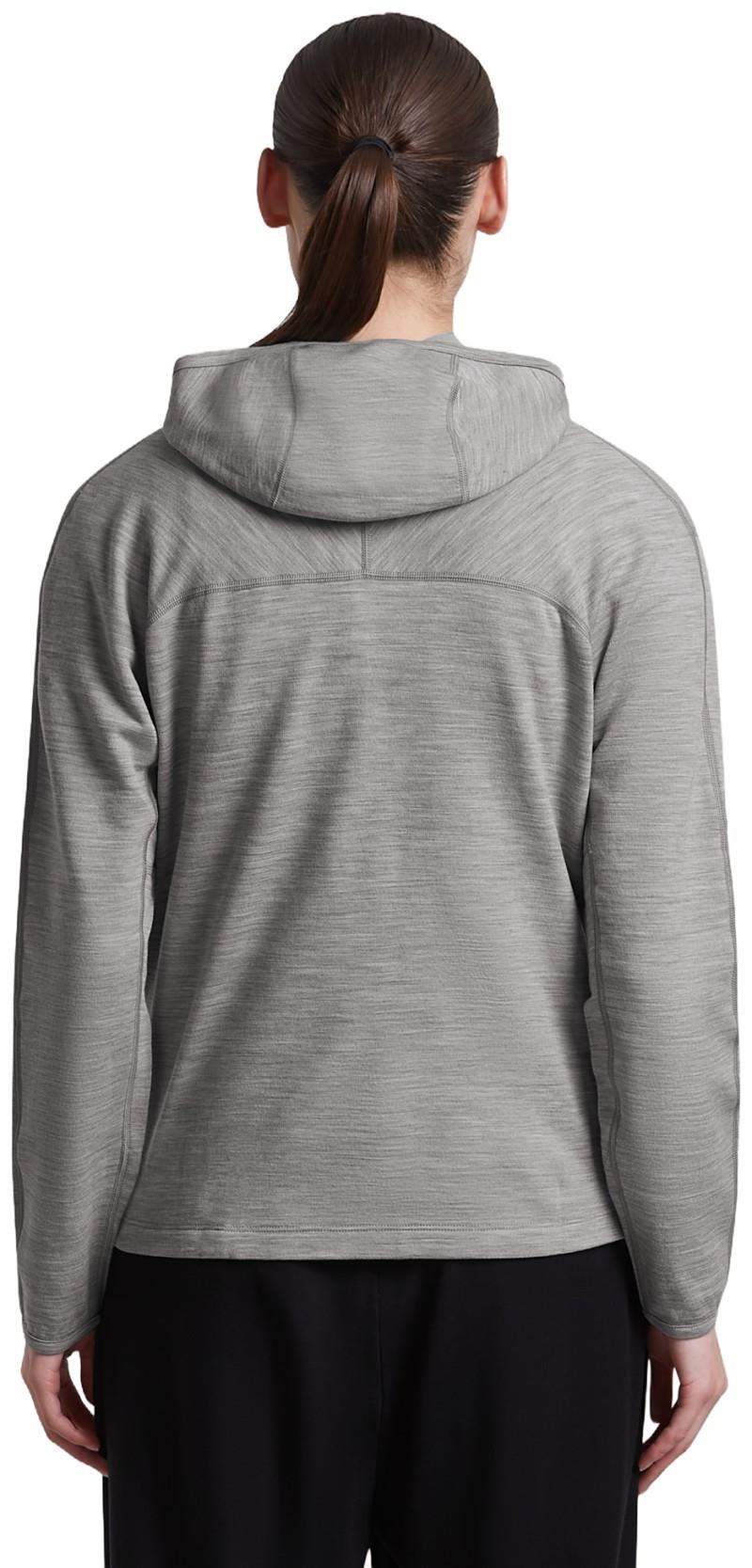 Merino 360 Realfleece Elemental LS Zip Hoodie - Womens - metro heather 1