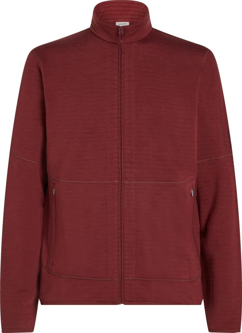 Merino 400 RealFleece Descender LS Zip - Mens - port 1