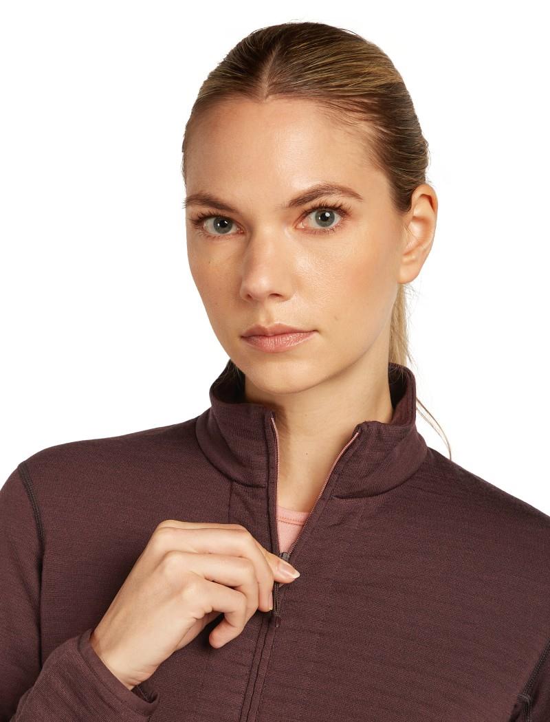 Merino 400 RealFleece Descender LS Zip - Womens -  1
