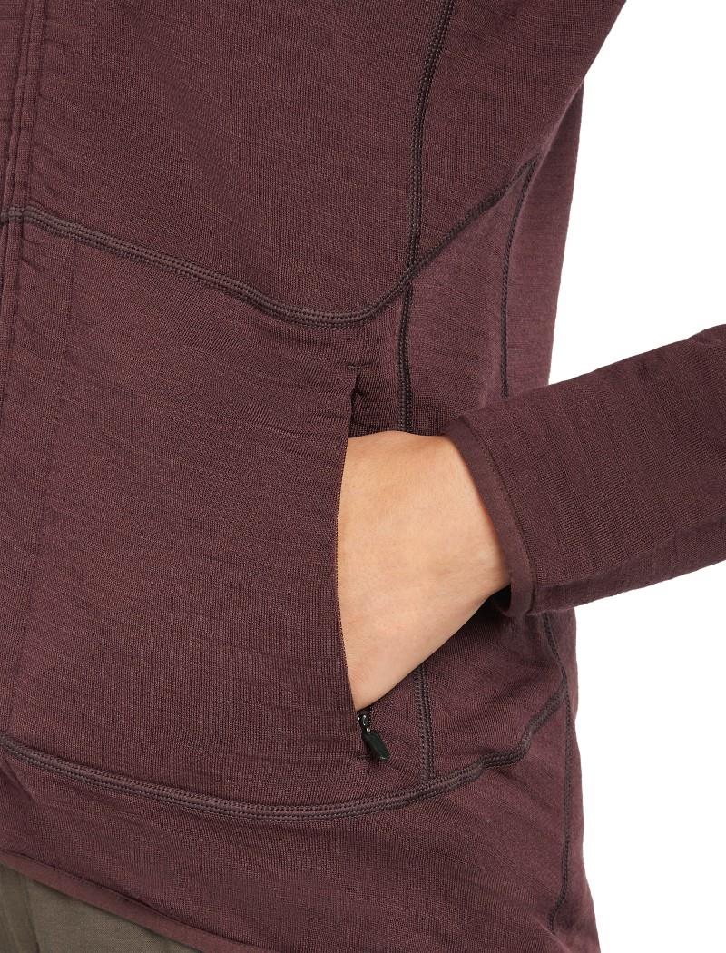 Merino 400 RealFleece Descender LS Zip - Womens -  1