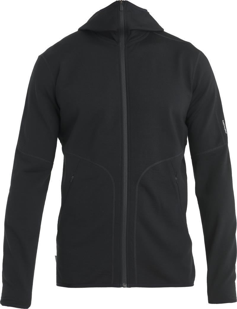 Merino 560 Realfleece Elemental II LS Zip Hoodie - Mens - Black 1