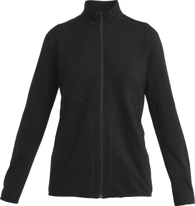 Merino 560 Realfleece Elemental II LS Zip - Womens - Black 1
