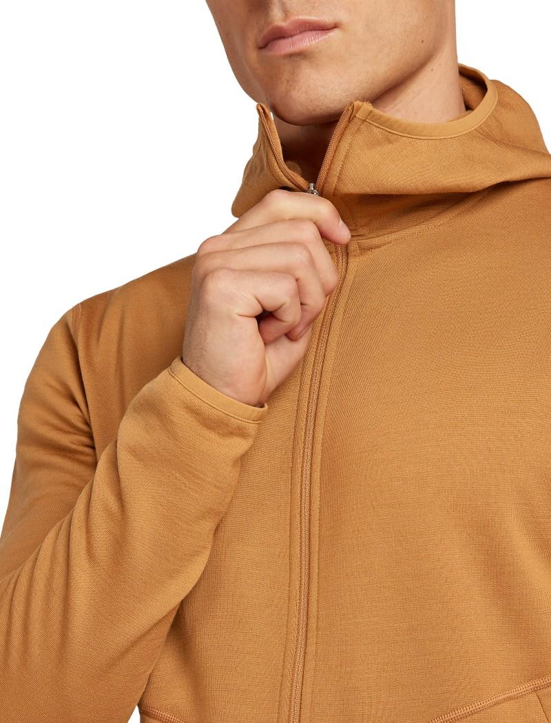 Merino 560 Realfleece Elemental LS Zip Hoodie - Mens - trail 1
