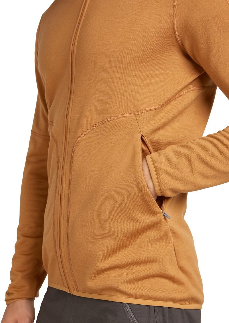 Merino 560 Realfleece Elemental LS Zip Hoodie - Mens - trail 1