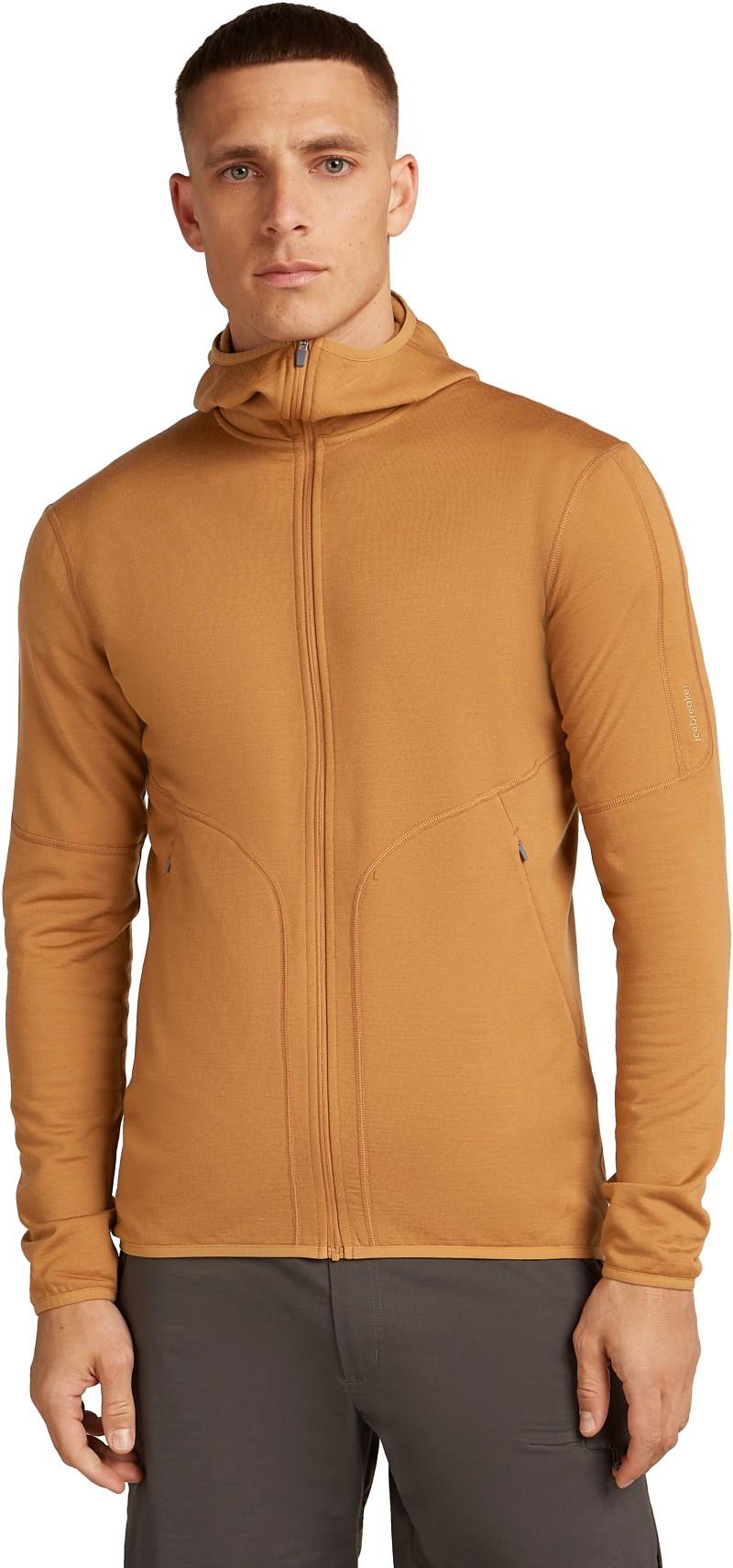 Merino 560 Realfleece Elemental LS Zip Hoodie - Mens - trail 1