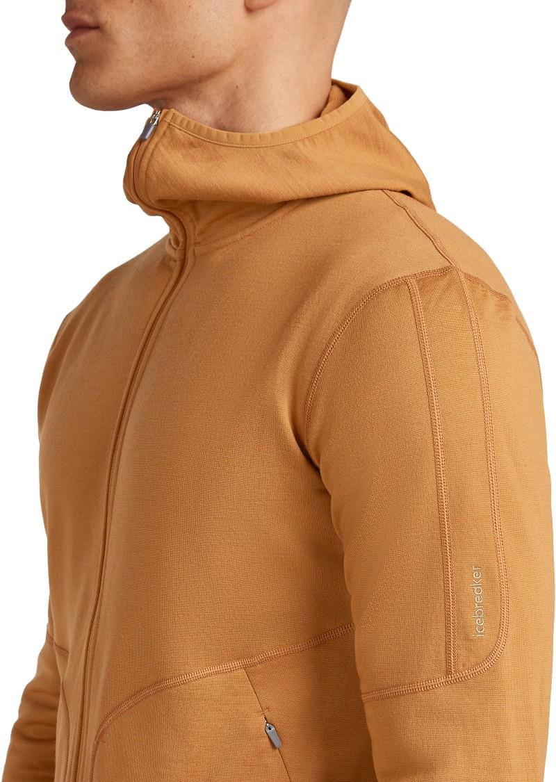 Merino 560 Realfleece Elemental LS Zip Hoodie - Mens - trail 1