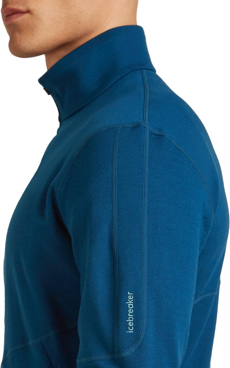 Merino 560 Realfleece Elemental LS Zip - Mens - atlantis 1