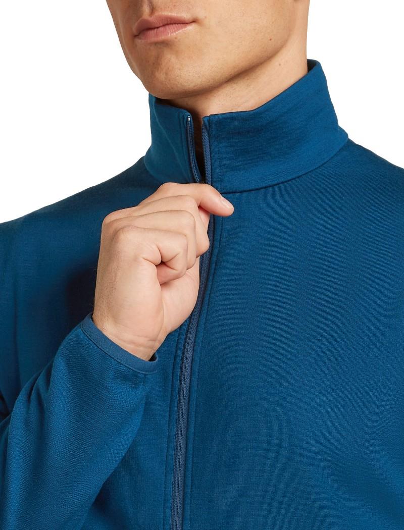 Merino 560 Realfleece Elemental LS Zip - Mens - atlantis 1