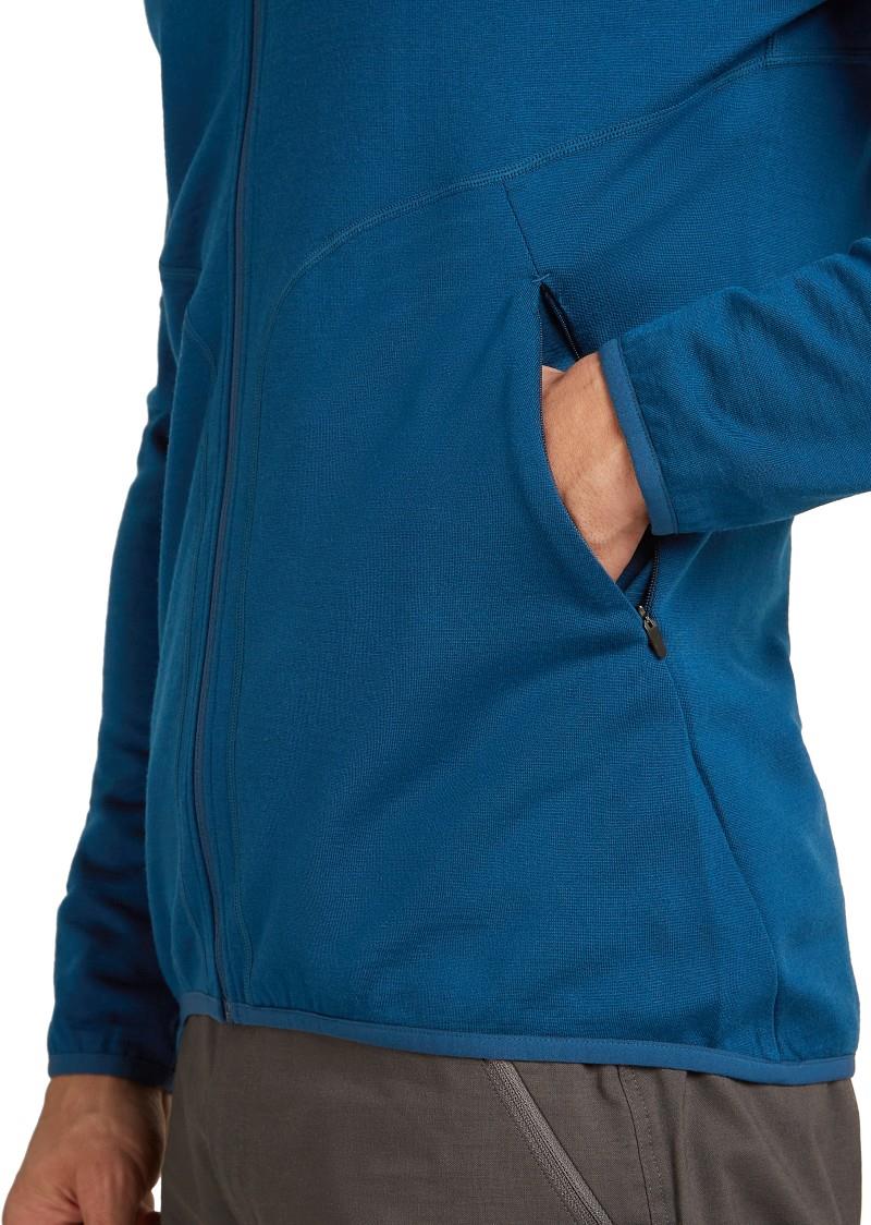 Merino 560 Realfleece Elemental LS Zip - Mens - atlantis 1