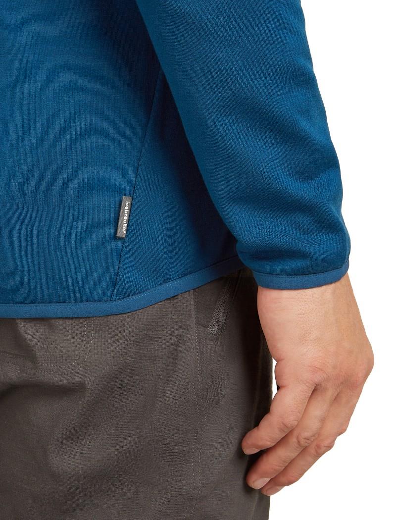 Merino 560 Realfleece Elemental LS Zip - Mens - atlantis 1