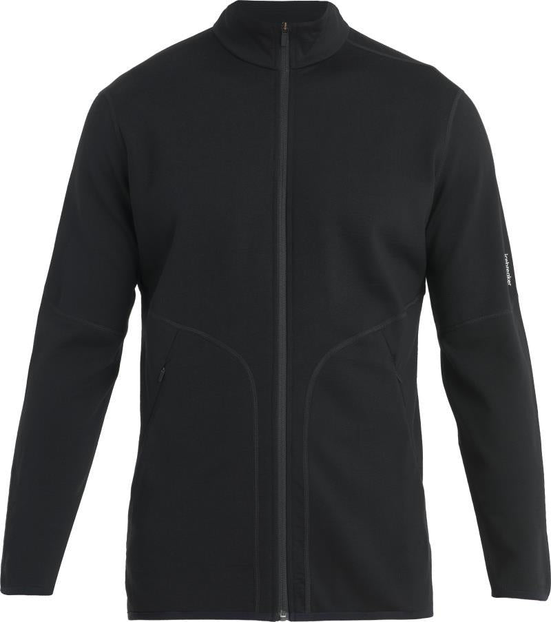 Merino 560 Realfleece Elemental LS Zip - Mens - black 1