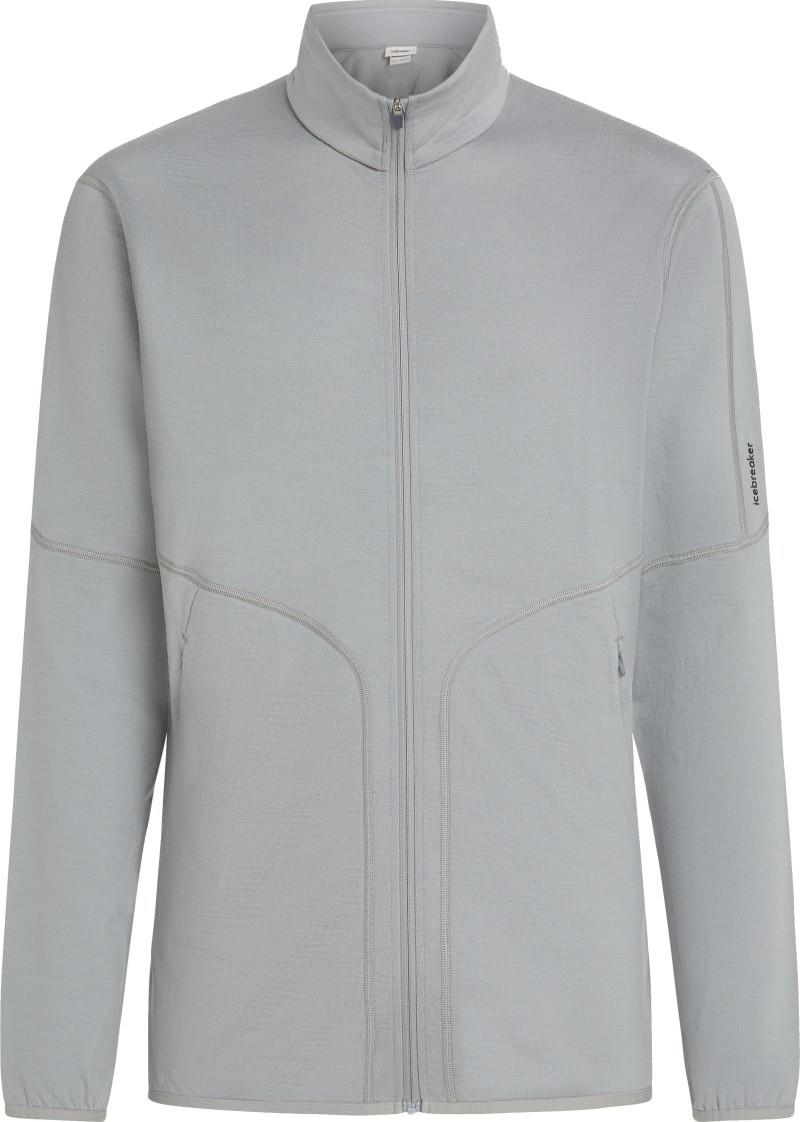 Merino 560 Realfleece Elemental LS Zip - Mens - proto grey 1