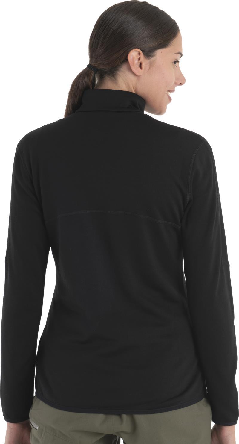 Merino 560 Realfleece Elemental LS Zip - Womens - black 1
