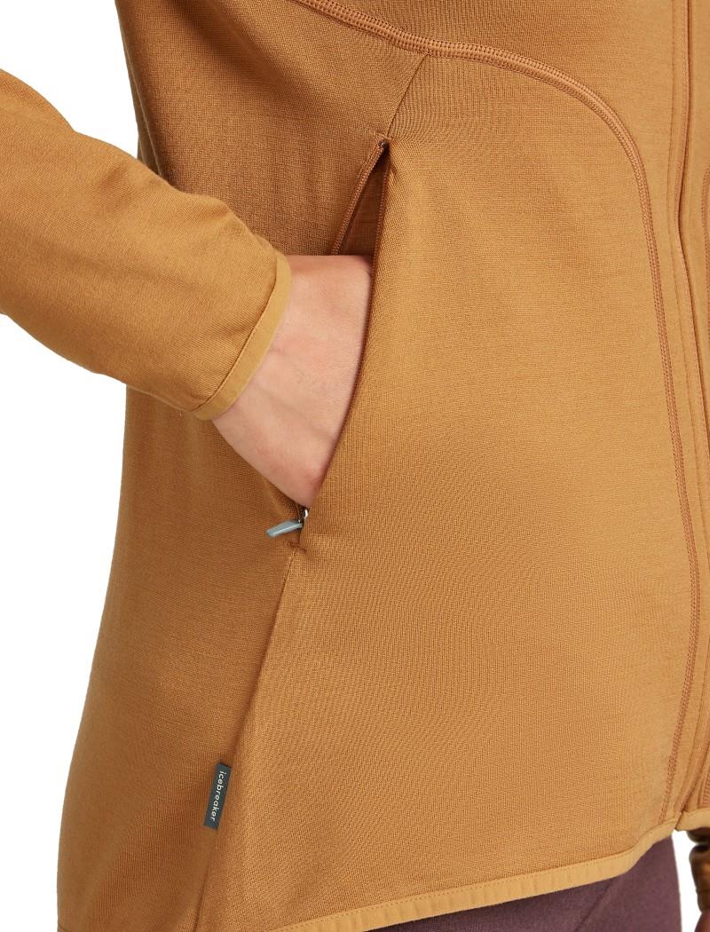Merino 560 Realfleece Elemental LS Zip - Womens - trail 1