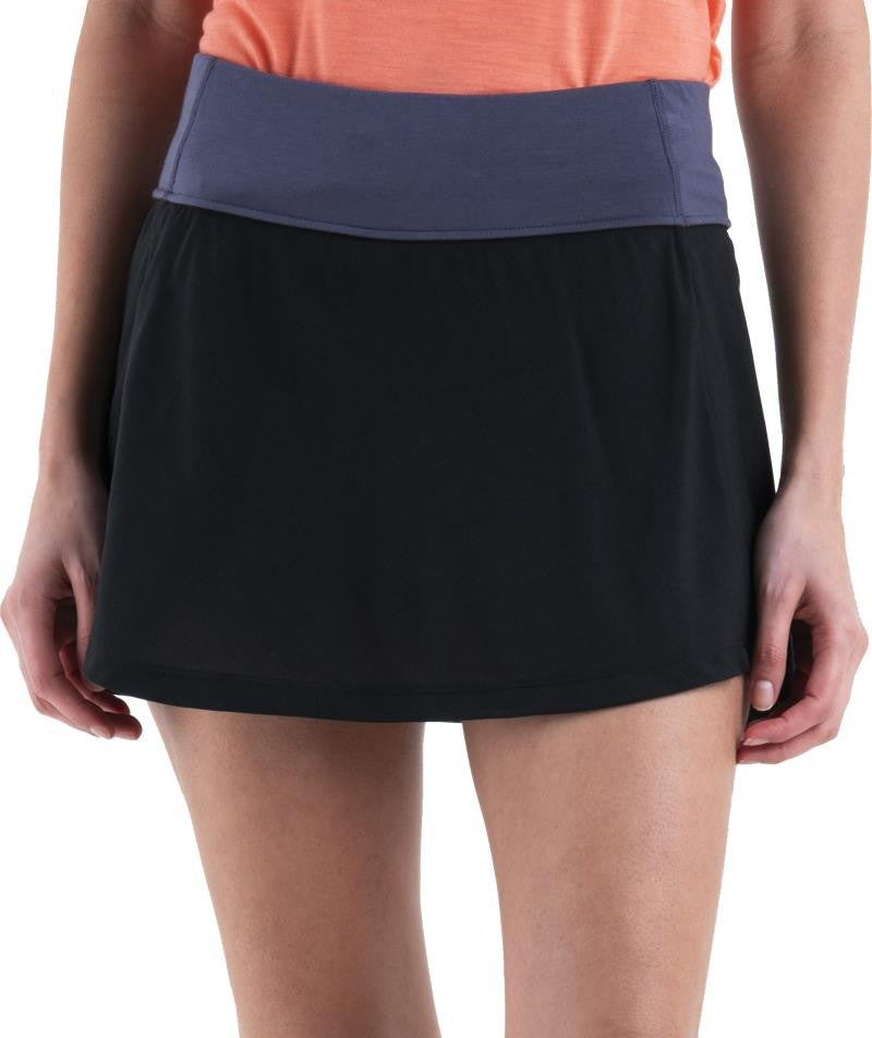 Merino Blend 125 Cool-Lite Active Skort - black / graphite / cb 1