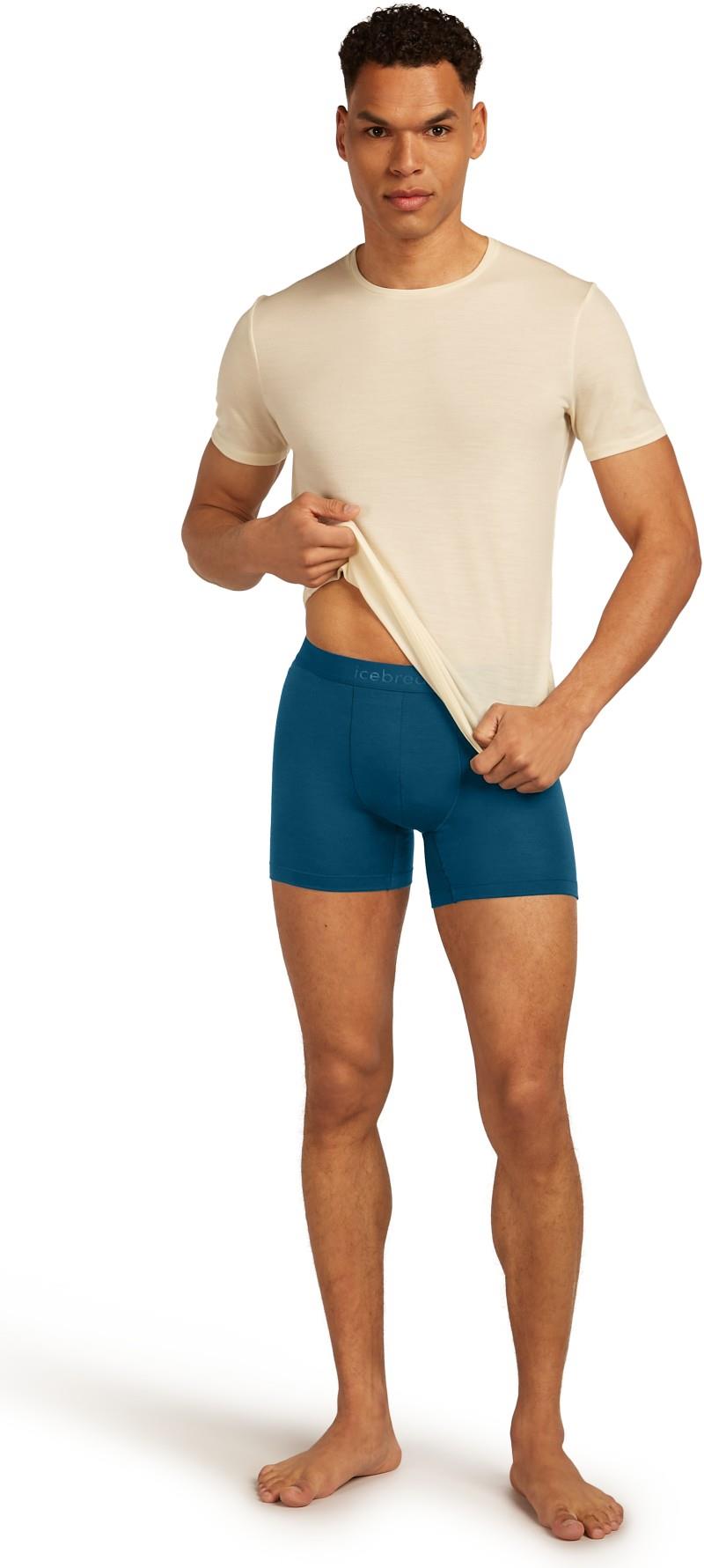 Merino Blend 125 Cool-Lite Anatomica Boxers - Mens - atlantis 1